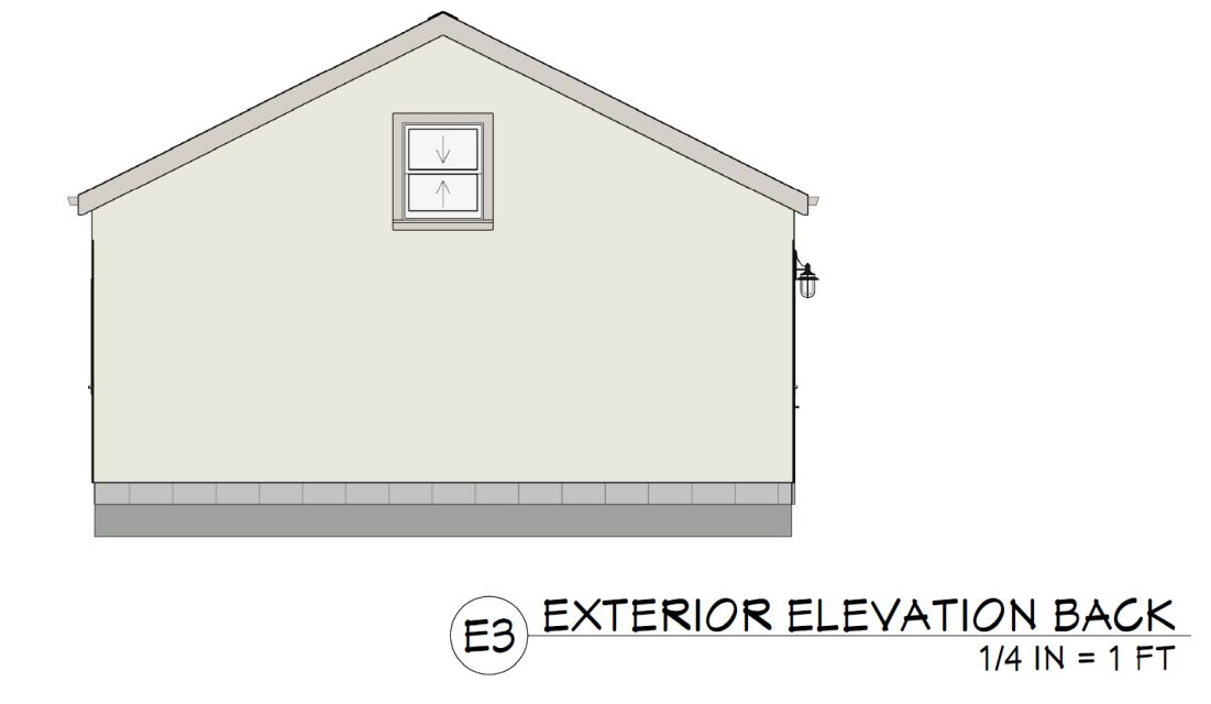 Right home exterior elevation